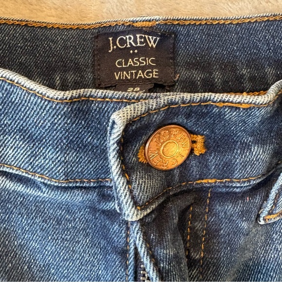 J. Crew Classic Vintage Straight Leg Jeans Wmn’s Sz 28 - Picture 3 of 9